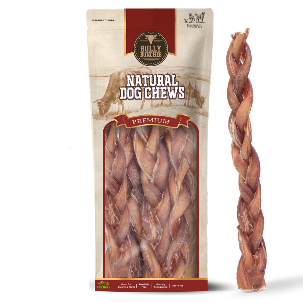 12 Inch Standard Braided Bully Stick