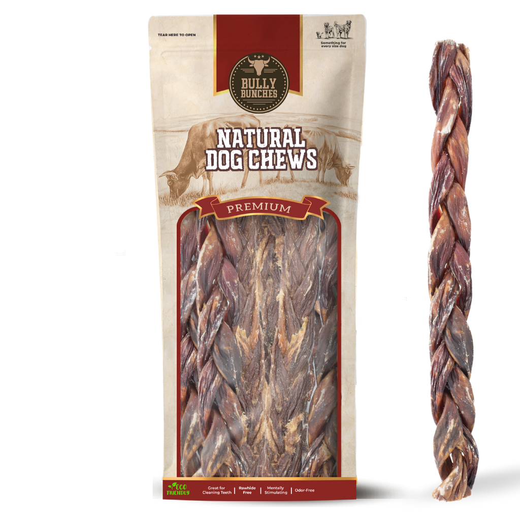 12 Inch Braided Jerky Stick