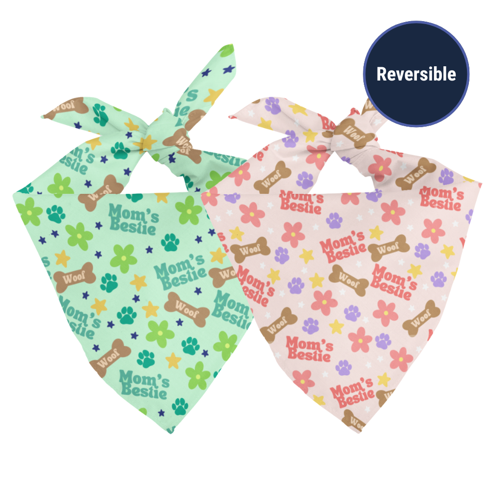 Mom's Best Friend Dog Bandana